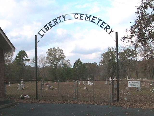 Cemetery gate